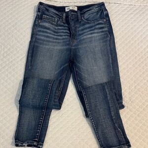 BKE Dark Wash Ankle Jeans
